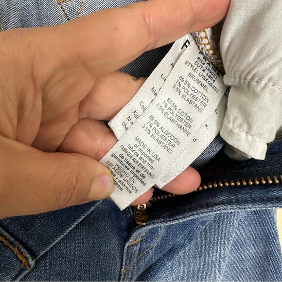 Frame Le High size 28 Skinny Jeans Gusset Step Skinny Light Wash Jeans - Picture 8 of 8